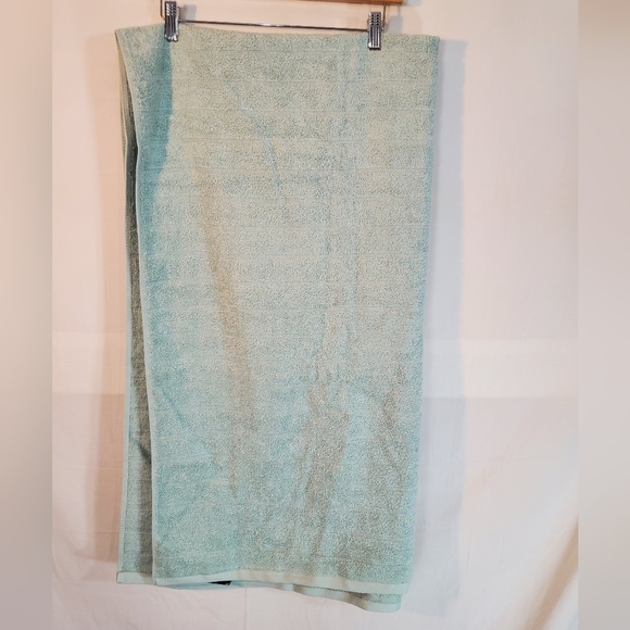 Lot of 2 UGG Poppy Stripe Blue Bath Sheet (36" x 66") New with Tags - Picture 3 of 4